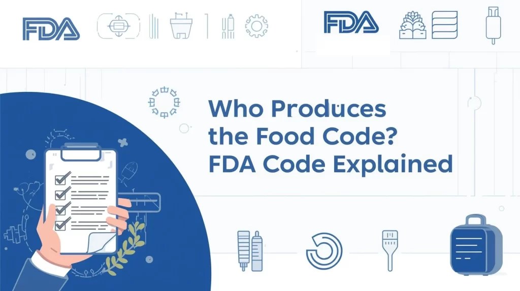 Who Produces the Food Code FDA Code Explained Inserterted